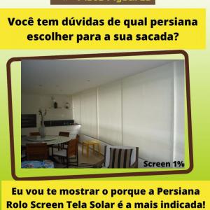 Você tem dúvida em qual persiana escolher para a sua sacada?